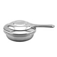 thumbnail image 1 of Réchaud à Alcool en Acier Inoxydable avec Porte-Carburant, Réchaud de Buffet pour l'Extérieur Style 2, 1 of 8