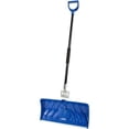 thumbnail image 1 of Snow Joe SJEG24 2-in-1 Snow Pusher + Ice Chopper | 24-Inch | Poly Blade (Blue), 1 of 8