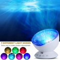 thumbnail image 2 of Ocean Wave Projector 12 LED Remote Control Undersea Projector Lamp,7 Color Changing Music Player Night Light Projector for Kids Adults Bedroom Living Room Decoration, 2 of 7