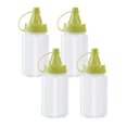 thumbnail image 2 of S SERENABLE 4Pcs Small Bottles Portable Food Storage Container Seasoning Bottles Bottle Green, 2 of 9