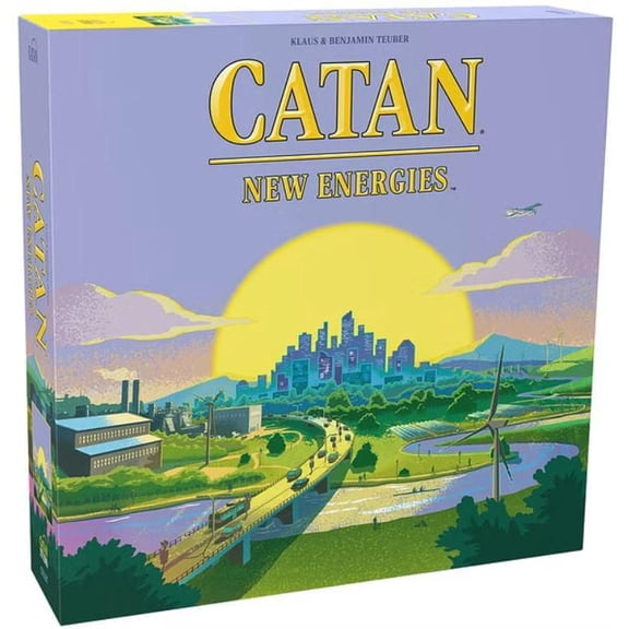 CATAN - Nouvelles énergies (anglais) - Jeux de société - Stratégie/économique - Équilibrer l'énergie verte et les combustibles fossiles pour alimenter l'île - À partir de 12 ans - 3 à 4 joueurs - 90 à