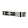thumbnail image 2 of South Shore Munich Console média murale 68"-Chêne vieilli, 2 of 14