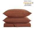 thumbnail image 4 of JML 3 Pieces King Quilt Set, Soft Lightweight Microfiber Bedspread, Coffee, King, 4 of 6