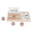 thumbnail image 3 of YLSHRF Jouet d'Alphabet Jouet de Lettres Anglaises, Jouets de Construction Earlylearning English Letters Alphabet Baby Enlightenment Toy, 3 of 8