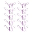 thumbnail image 4 of Wire Binder Clips, Durable Metal Paper Clamps 30Pcs Hollow Out  For Home Gold,Rose Gold,Purple, 4 of 8