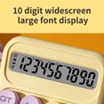 thumbnail image 4 of HOARBOEG Cute Calculator Small Portable Scientific Calculator For Students 10 Digits Mini Body Plastic Keys Non-slip Bottom Pad Clear Keys Clearance Sale, 4 of 8