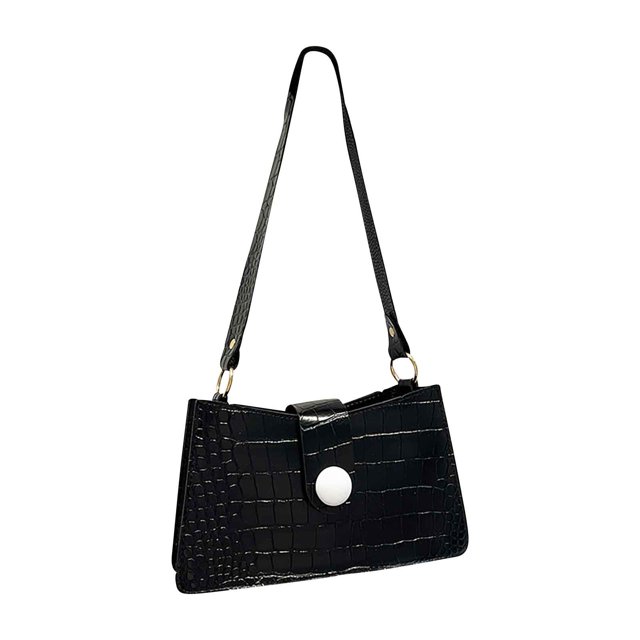 Leather Crossbody Bag for Women Large Capacity Multi Compartment One Shoulder Messenger Bag with Double Zipper