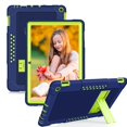 thumbnail image 1 of Mignova for Fire HD 10 Case,Heavy-Duty Drop-Proof Shock-Resistant Rugged Protective case(with Stand) for All-New Amazon Fire HD 10 & Fire HD 10 Plus (11th Generation, 2021 Release) (Navy/Green), 1 of 6
