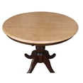 thumbnail image 4 of International Concepts 36" Round Dining Table in Cinnamon / Espresso, 4 of 7