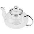 thumbnail image 4 of Miangastore Glass Flower Tea Kettle With Strainer Glass Tea Pot Clear Glass Tea Kettle Pot For Blooming Tea, 4 of 8