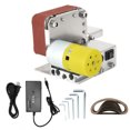thumbnail image 2 of Loewten Mini Belt Machine, AC 110-240V Electric Belts Sander For Workpiece Grinding, 2 of 8