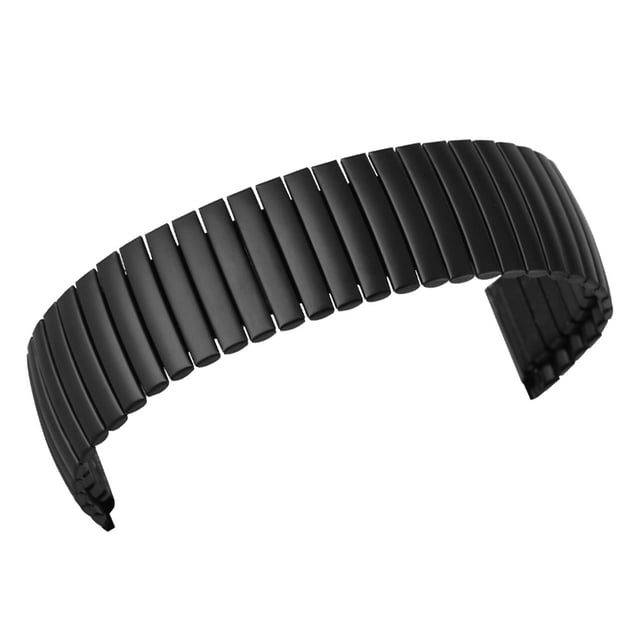 letairis Universal Watch Link Bracelet And Timeless Choice For Any Occasion 18MM black 1Set