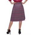 thumbnail image 3 of Moomaya Jupe Imprimée pour Femmes en Poly Spandex Tenue Décontractée Jupe d'Été pour Filles, 3 of 5