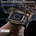 thumbnail image 2 of Waterproof Case for Apple Watch Series 10 46mm, Protective Rugged Case with Soft Silicone Band and Built-in Screen Protector for iWatch Series 10 46mm, 2 of 6