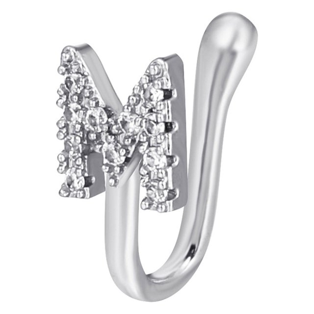 Clip On Nose Rings For Women Non-Pierced Nose Hoop Ring Adjust Nose Cuff
