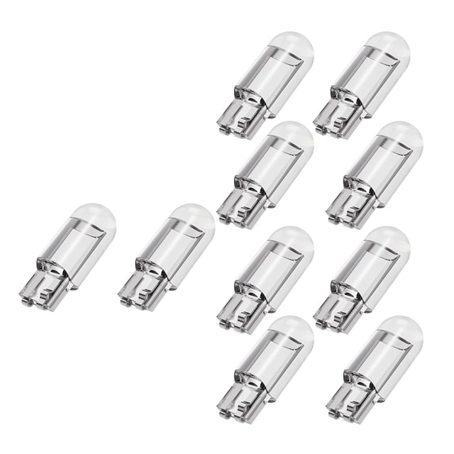 Tachiuwa 10 PCS LED Car Wedge 12V Plate light Reading Lamp Clearance Lights Replacement Blue Lighting