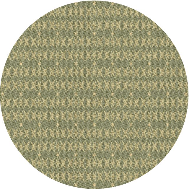 Ahgly Company Tapis d'Intérieur Lavable en Machine Carré Vert Avocat, 3 Pieds Carré