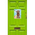 thumbnail image 2 of Carolines Treasures BB9619DS1216 Brown Cockapoo Easter Wall or Door Hanging Print, 2 of 2