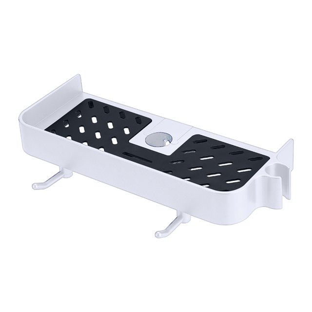 Birdeem Shower Rack Punch-Free Shower Caddy Shelves Slide Bar for Shower Head, Shampoo, Soap Holdersuitcase,With Stainless Steel Guardrail, Shower Shelves