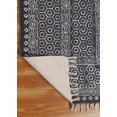 thumbnail image 4 of Casavani Handmade Cotton Rug Hallway Stair Runner Rug Black Area Kilim 6x12 feet, 4 of 5