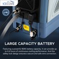 thumbnail image 4 of SUNJOY IceCove Rechargeable Lithium Iron Phosphate Battery -Blue, 4 of 9