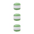 thumbnail image 1 of bedienty Knitting Thread Cotton Crochet Yarn Embroidery Clothes Sweater Weave Line DIY fruit green 3Set, 1 of 6