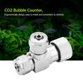 thumbnail image 3 of Yosoo Aquarium System CO2 Regulator Needle Check Valve Bubble Counter Fish Tank Accessory, Needle Valve Stainless, Aquarium Bubble Counter, 3 of 5