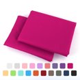 thumbnail image 5 of Zippered Cases Pillowcases Covers Egyptian Cotton 2-Pack (20 x 36 Inch, Fuchsia), 5 of 5