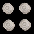 thumbnail image 1 of Luckyn 4 Pcs Multi Color LP Electric Guitar Volume Tone Knob Top Hat Speed Control Guitar Knobs White, 1 of 7