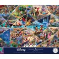 thumbnail image 1 of Puzzle en 2000 pièces Ceaco Thomas Kinkade Disney Collage pour adultes, à partir de 14 ans, 1 of 4