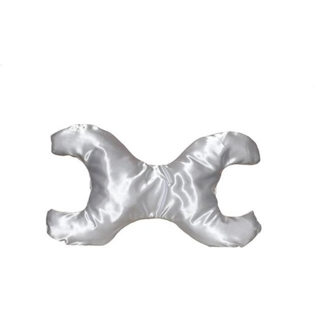 Original Save My Face LPPSATW la Petite Oreiller - Satin, Blanc