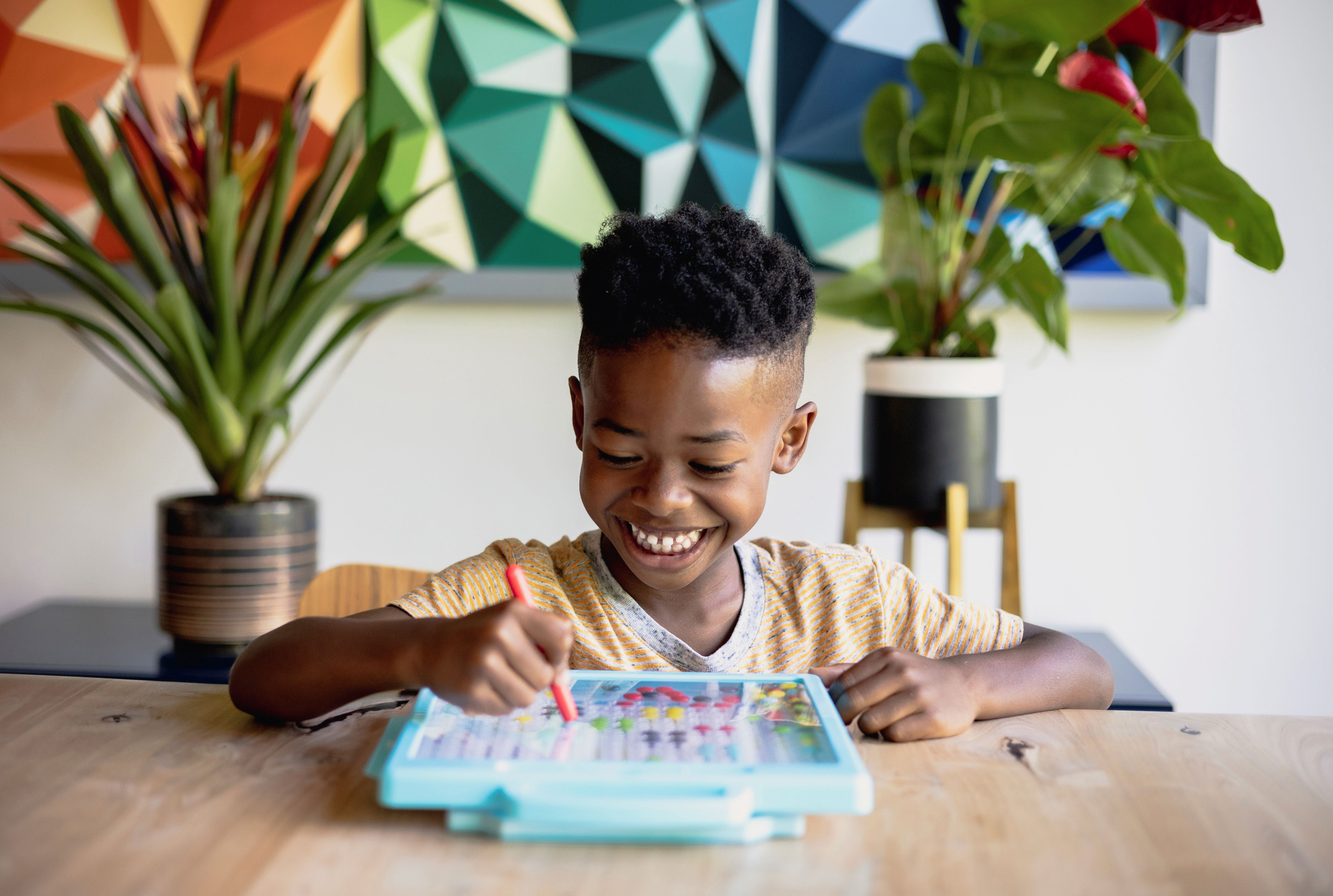Chuckle & Roar Dot Art Designer pour les 3 ans et + par Buffalo Games