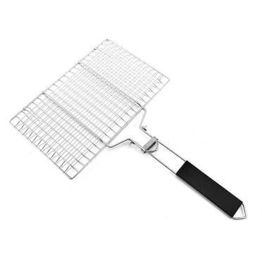 Grill BBQ Basket Folding Barbecue Clip Barbecue Mesh Picnic Tool Grill Accessories
