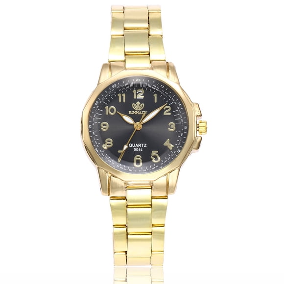 TIMIFIS Watches for Women Women Fashion Stainless Steel Band Analog Quartz Round Wrist Watch Watches ummer