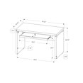 thumbnail image 2 of Monarch Specialties Computer Desk, Home Office, Laptop, 48"l, Work, Laminate, Black, Grey, Contemporary, Modern, 2 of 4