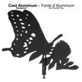 thumbnail image 4 of Klassen Bronze Girouette pour Jardin Papillon, Noir, 4 of 6
