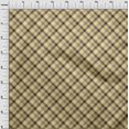 thumbnail image 4 of oneOone Rayon Pale Yellow Fabric Check Fabric For Sewing Printed Craft Fabric By The Yard 56 Inch Wide, 4 of 4