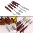 thumbnail image 3 of 5X Stainless Steel Palette Knife Scraper Spatula Pro Artist Oil Painting Acrylic, 3 of 11
