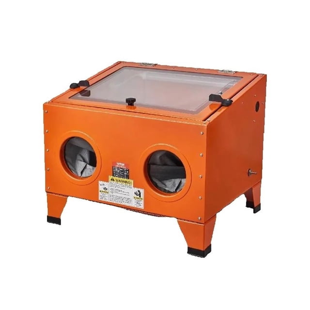 Sandblasting Cabinet 25/40/60 Gallon Portable Benchtop Sand Blaster With Blasting Gun Nozzles For Paint Stain Rust ,Easy to Use