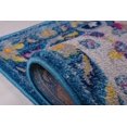 thumbnail image 3 of Ladole Rugs Darcy Persan Traditionnel Design Beau Durable Doux Tapis d'Intérieur pour Aire Tapis en Bleu, 3 of 3