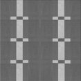 thumbnail image 1 of Ahgly Company Tapis d'Intérieur Lavables en Machine, Carrés Transitionnels, Gris, 7' Carré, 1 of 7