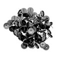 thumbnail image 1 of jifeng 100 Pièces Cabochon Lunette avec Cadre Rond avec Cadre Rond Spécial pour Boucles d'Oreilles Noir 10mm, 1 of 9