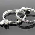 thumbnail image 4 of Bracelet Embossing Design Adjustable Jewelry Bell Pendant Baby Bangle for Toddler, 4 of 7