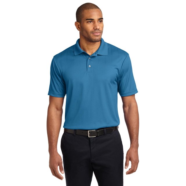 Port Authority Polo Jacquard Fin pour Hommes Performance K528