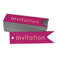thumbnail image 1 of Inkdotpot Pack Of 50 Real Rose Gold Foil Paper Tags Invitation Party Favor Hang Tags, 1 of 6