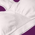 thumbnail image 4 of Yuyuzo Sport Bra for Women Plus Size High Impact Comfortable Mesh Bra Racerback Workout Padded Yoga Bras, 4 of 7