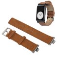 thumbnail image 4 of Bracelet en Cuir pour Montre Intelligente Bracelet en Cuir Compatible pour Montre Remplacement Bracelet Bracelet Marron, 4 of 8