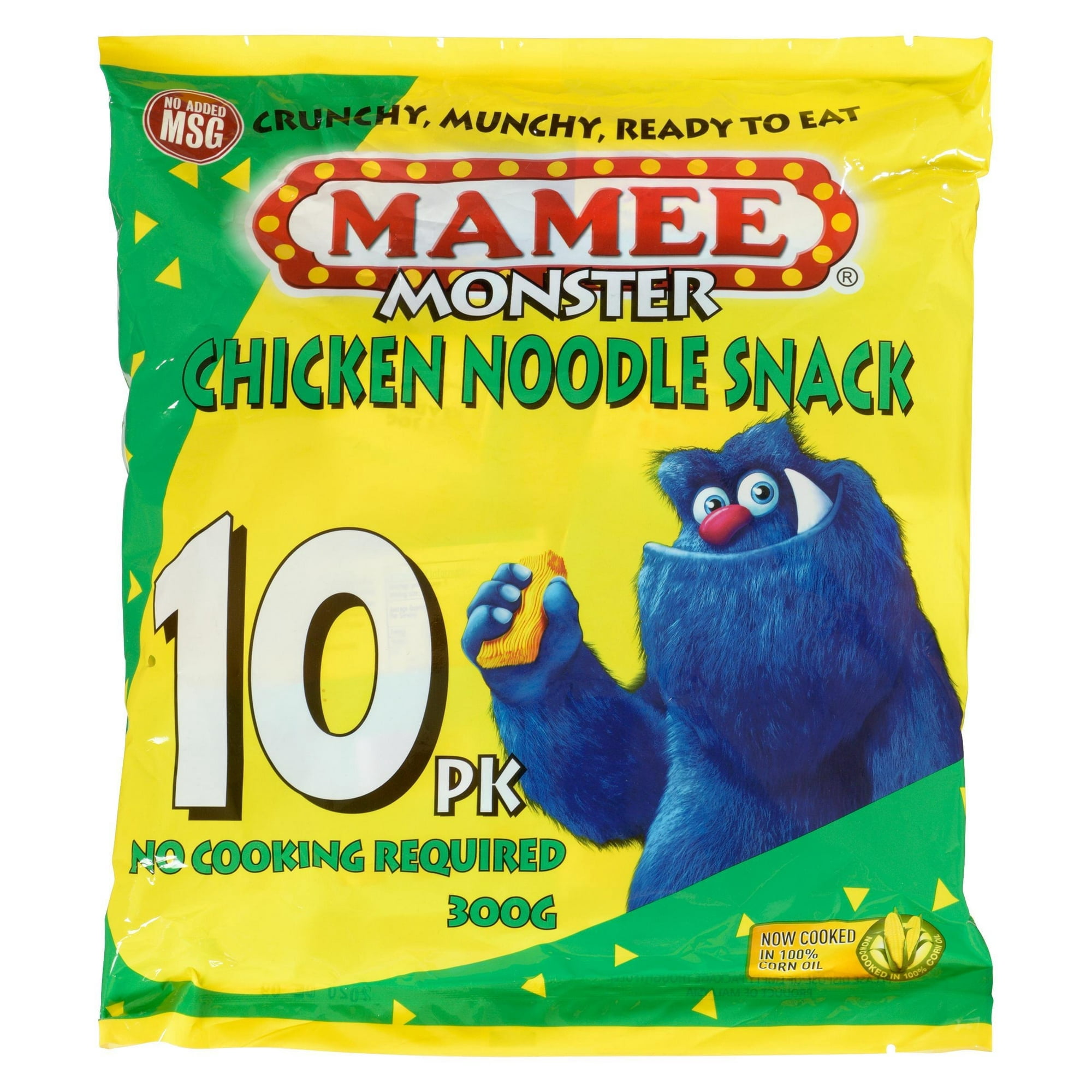 Mamee Monster Collation de Nouilles au Poulet