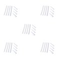thumbnail image 2 of Thinsony 8pcs Car Door Edge Guards Set Auto Slim Bumper Strip Kit Trim Molding Protection Anti-rub Scratch Protector white 5Set, 2 of 6