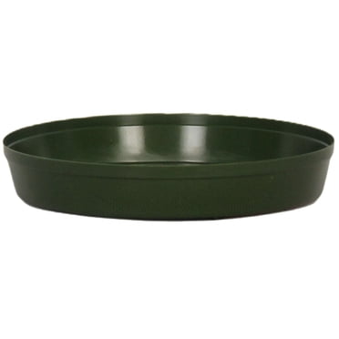 8" SOUCOUPE POUR POT DE FLEURS VERTE